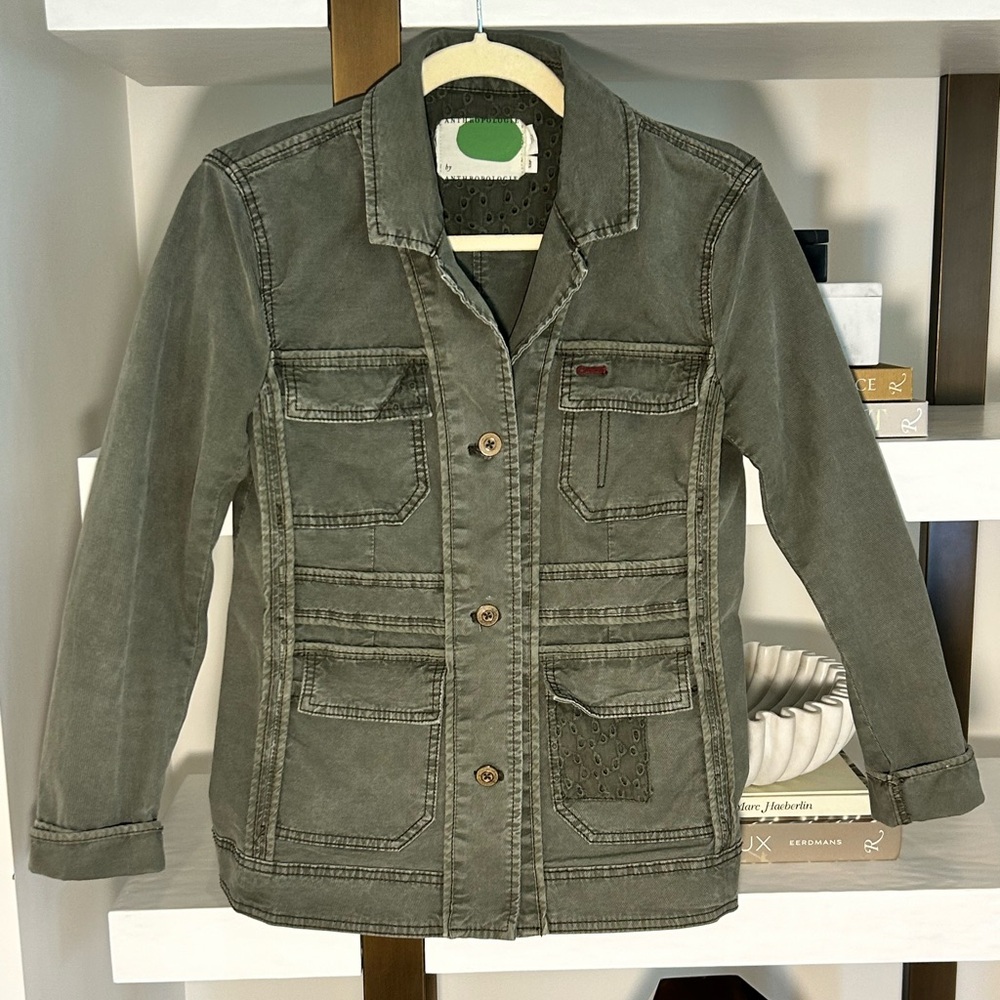 Anthropologie Army Jacket - Picture 2 of 4